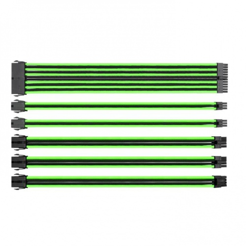 TtMod Örgü Kablo – Yeşil ve Siyah 