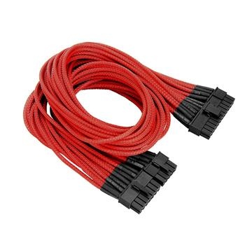 Red Thermaltake AC-009-CN3NAN-PR Individually Sleeved 20+4Pin ATX Cable 