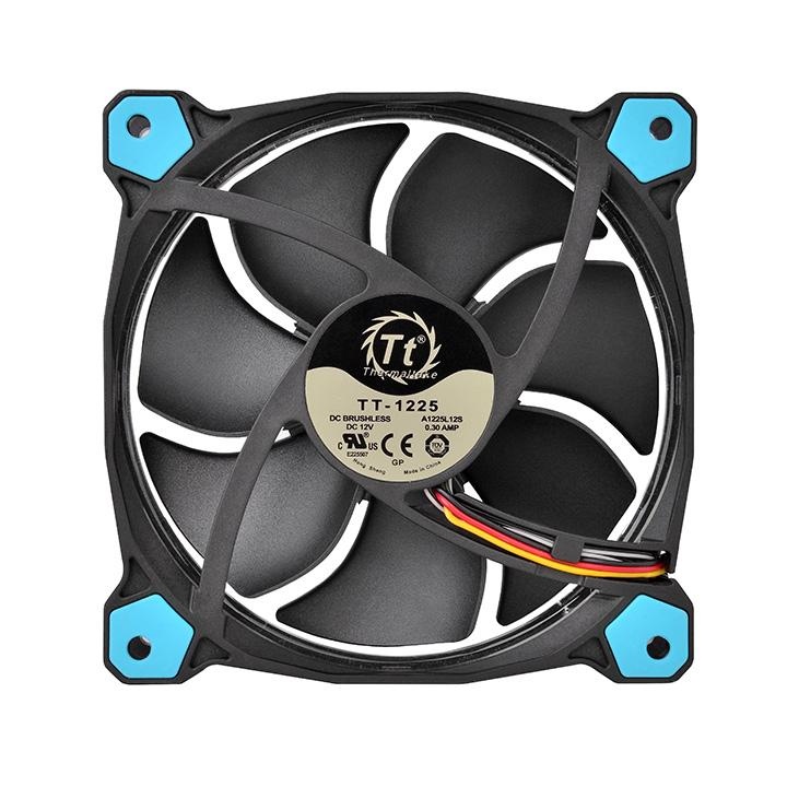 Thermaltake Riing 120mm Blue LED Case Fan 3 fan pack 