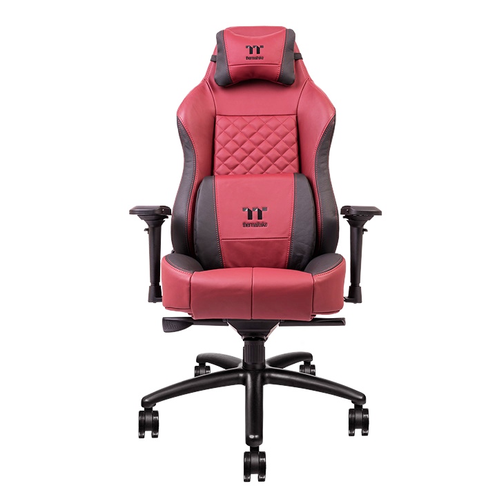 X Comfort Real Leather Burdy Red, Red Leather Computer Chair