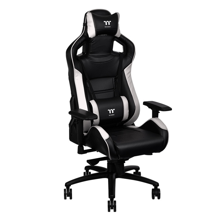 X Fit Black White Gaming Chair, Black And White Leather Gaming Chair