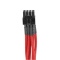 6+2Pin PCI-E單編織網線材 – 紅色