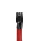 Individually Sleeved 4Pin Peripheral Cable - Red