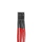 Individually Sleeved 4Pin Peripheral Cable - Red