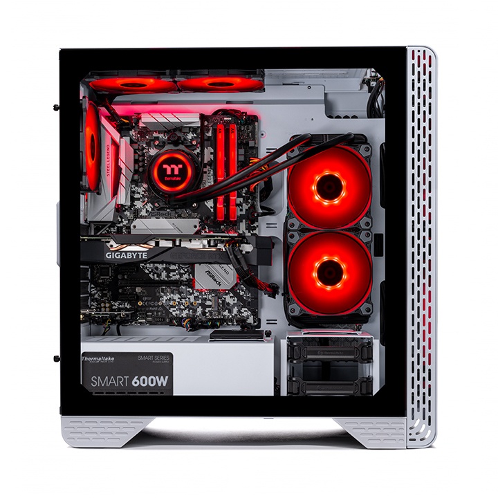 Thermaltake Lcgs Glacier 300 Aio Liquid Cooled Cpu Gaming Pc