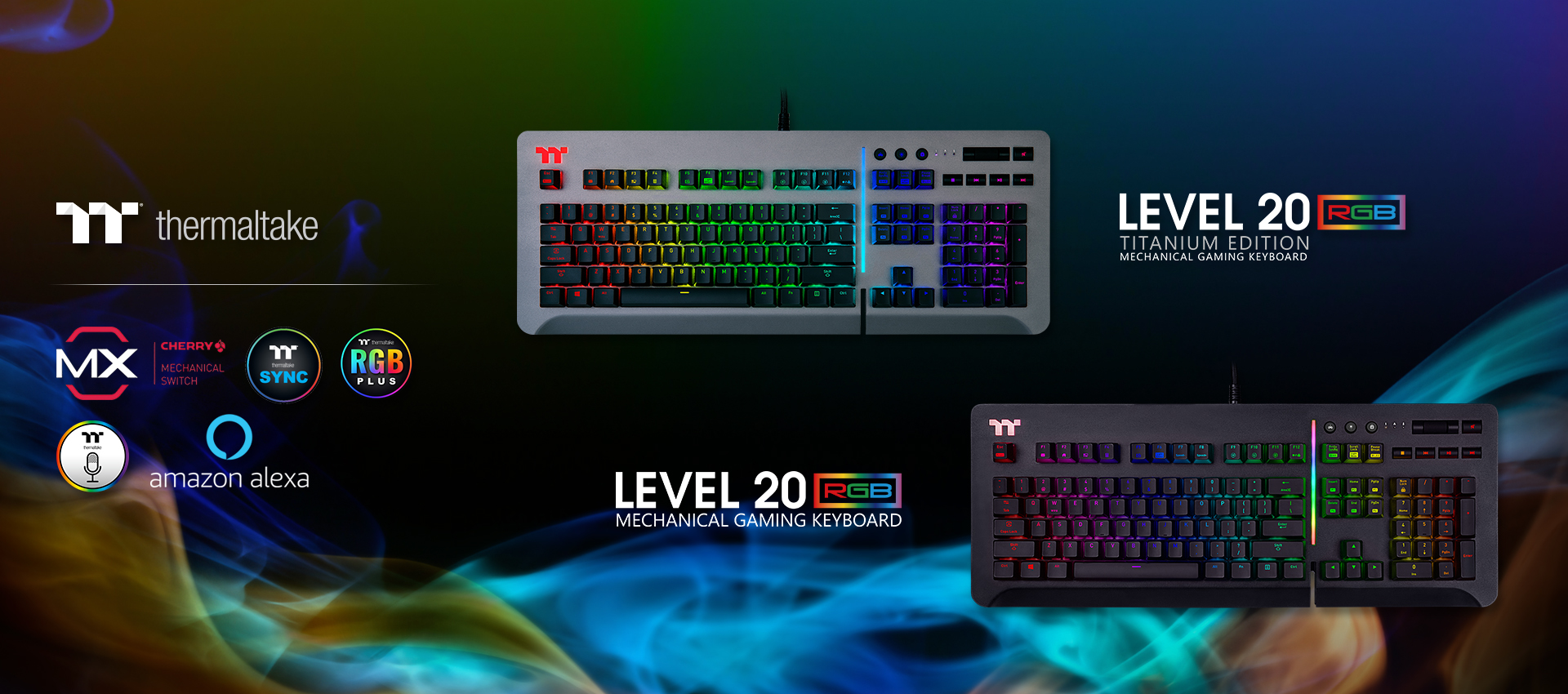 Level 20 RGB Titanium Gaming Keyboard