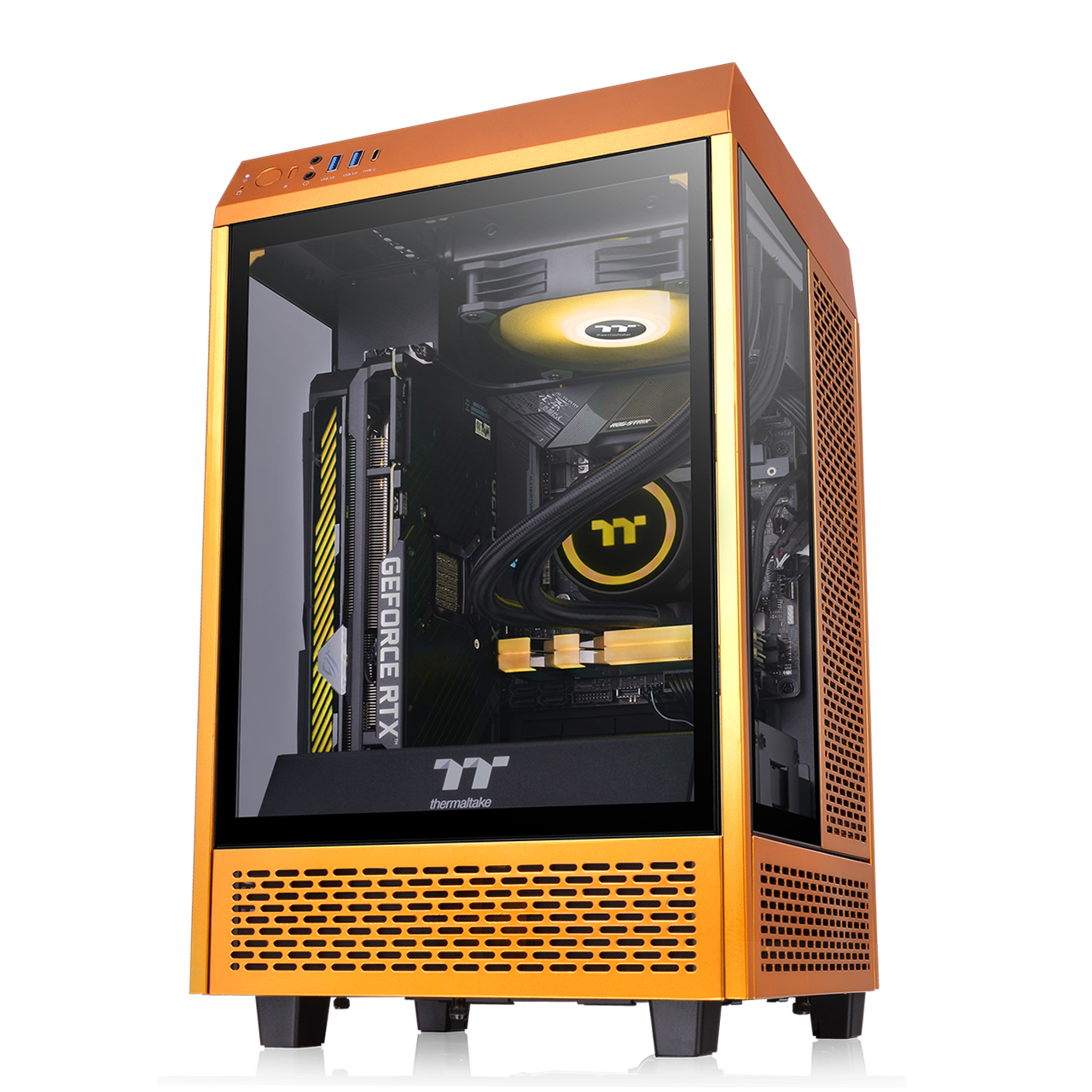 Thermaltake gold. Thermaltake the Tower 100. Thermaltake the Tower 100 Mini. Thermaltake the Tower 100 Gold. Корпус Thermaltake the Tower 100.