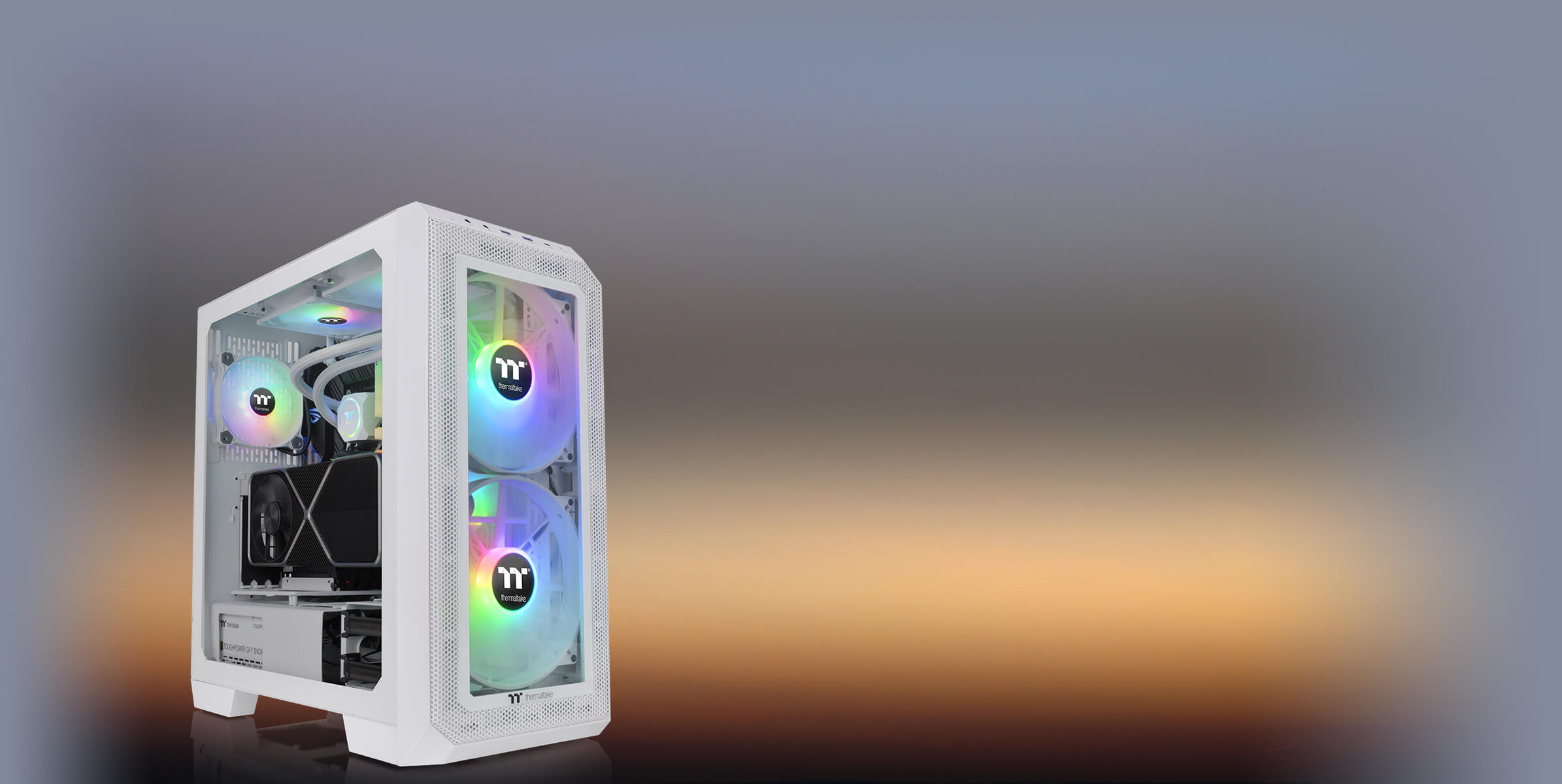 View 300 MX Snow Mid Tower Chassis