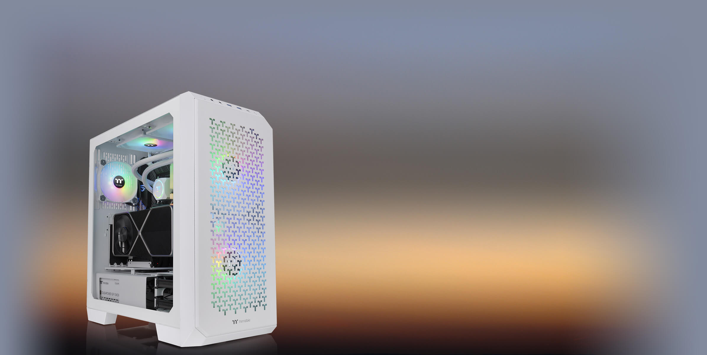 View 300 MX Snow Mid Tower Chassis