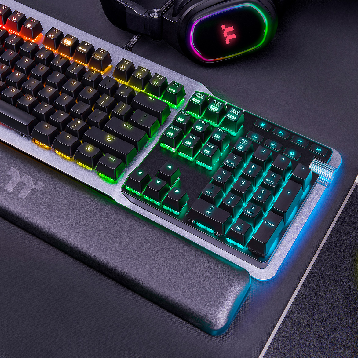 thermaltake argent k5 rgb gaming keyboard