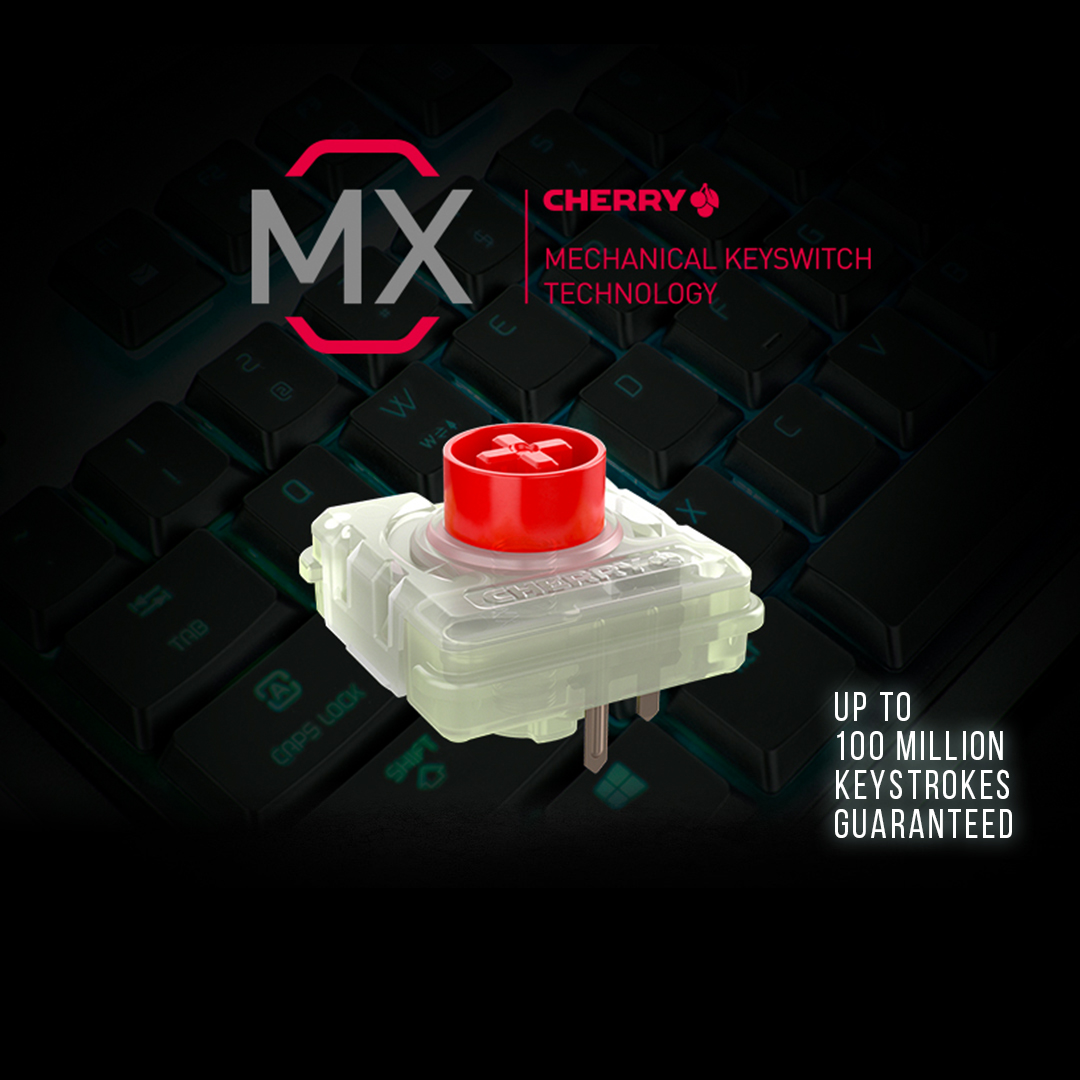 ARGENT Profile Mechanical Gaming Keyboard Cherry MX Red