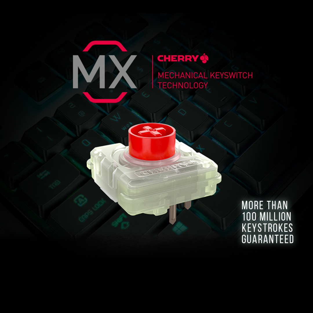 ARGENT Profile Mechanical Gaming Keyboard Cherry MX Red