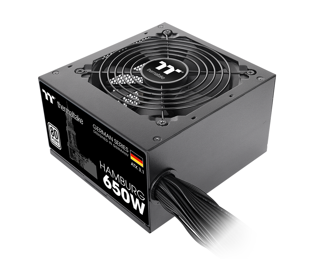 BERLIN 750W power supply unit supporting PCIe 12V-2x6 and ATX 3.1 specifications