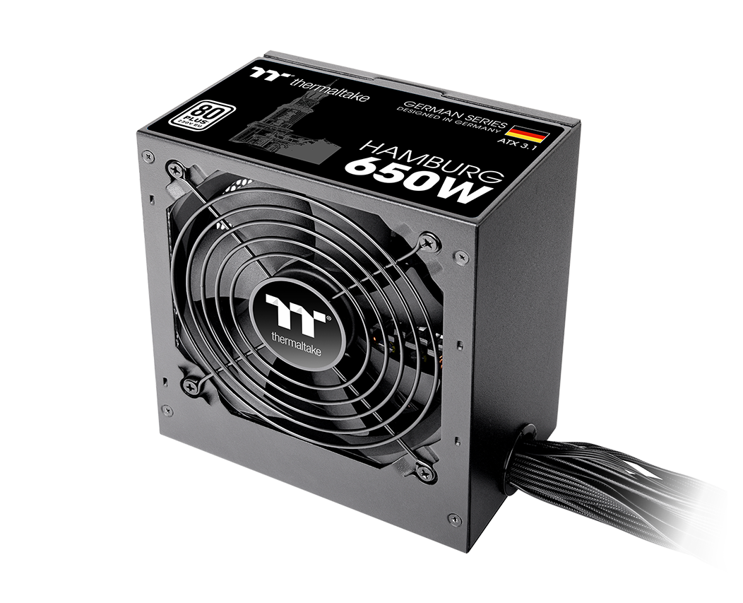 Image showing BERLIN 750W power supply with power excursion details