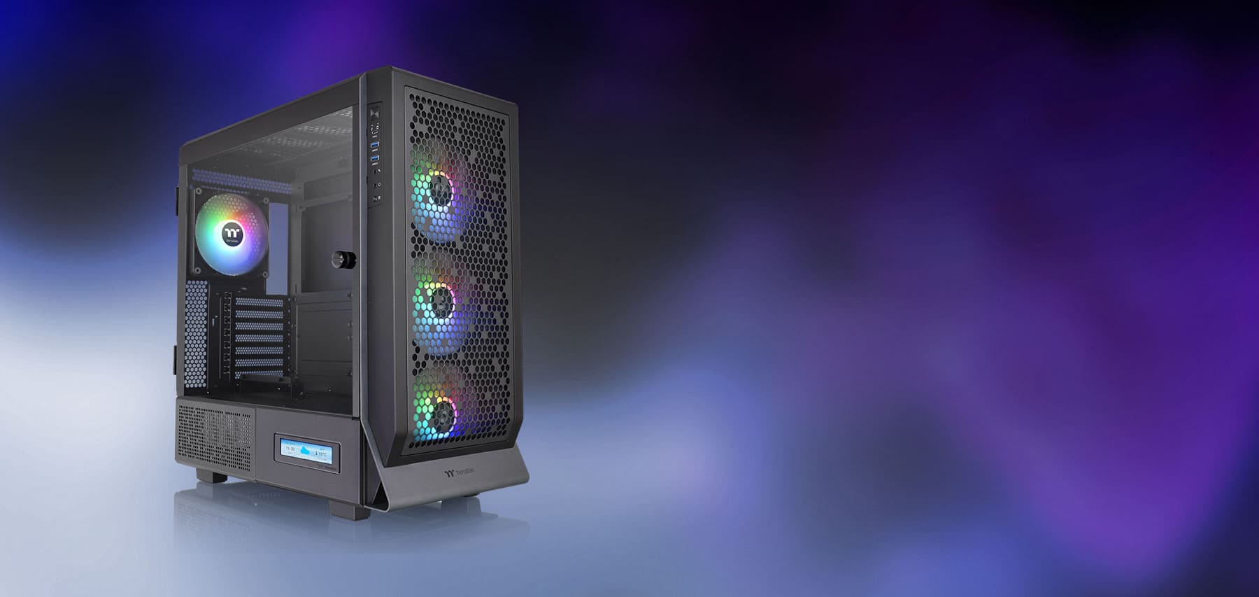 CT Series Fans allow you to pair up your fans without switching out