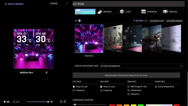 Background Customization