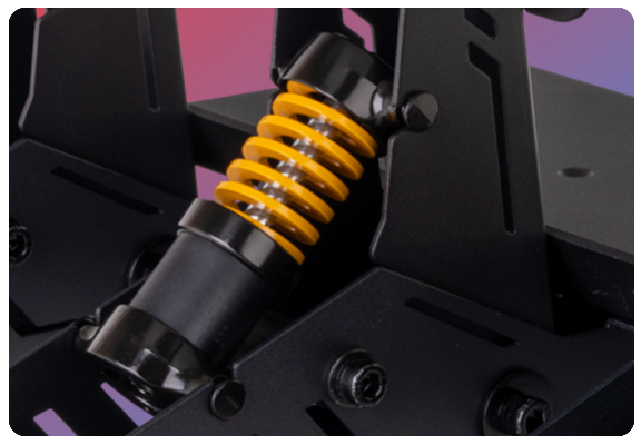 Pedal Mount for GF500 Flight Simulator Cockpit