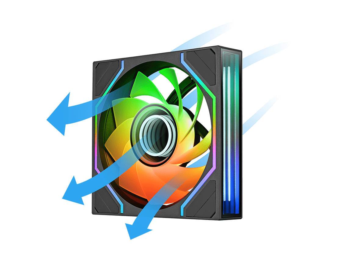 Reverse Blade airflow