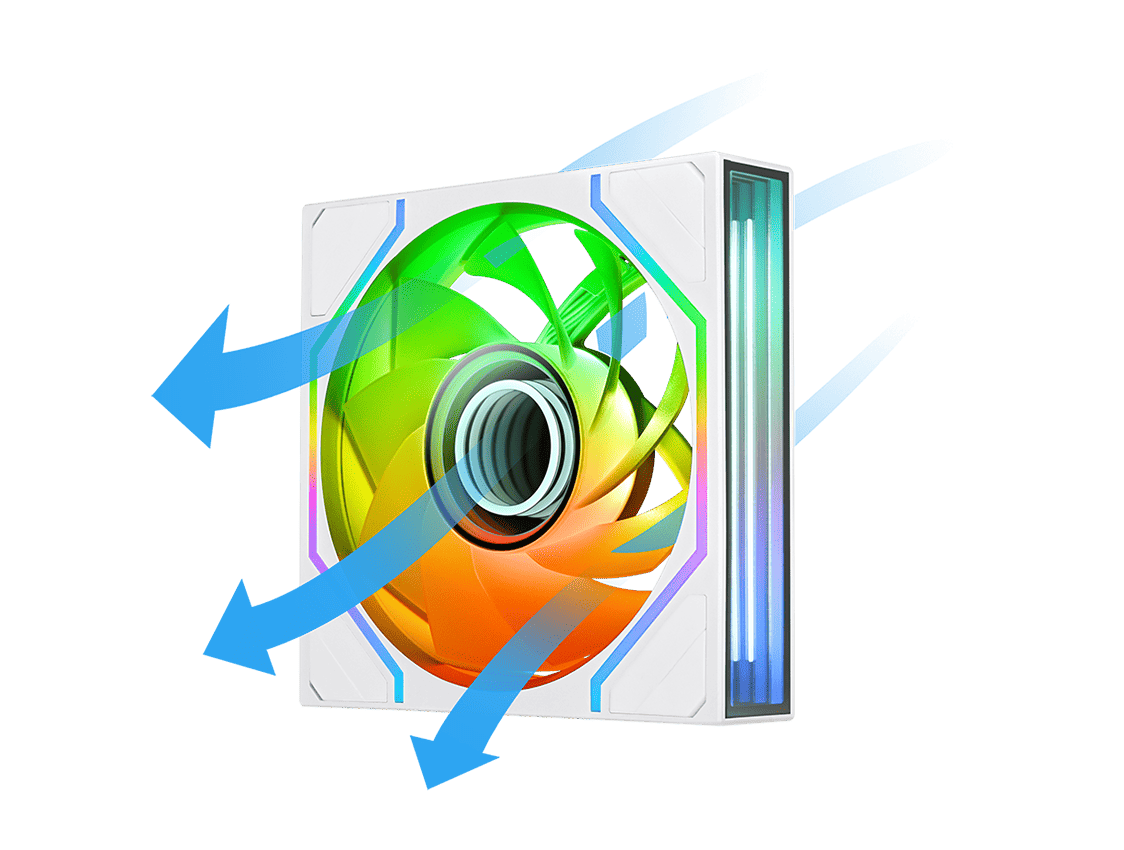 Reverse Blade airflow