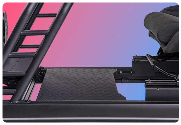 Pedal Mount for GF500 Flight Simulator Cockpit
