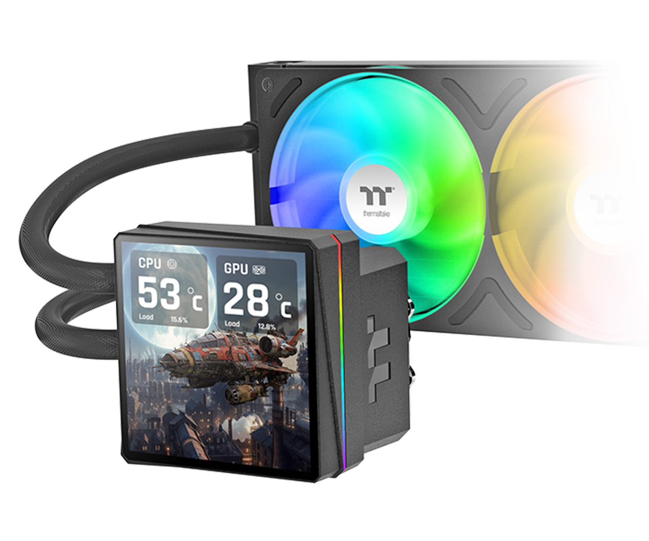 TH V3 Ultra ARGB Sync - LCD Display