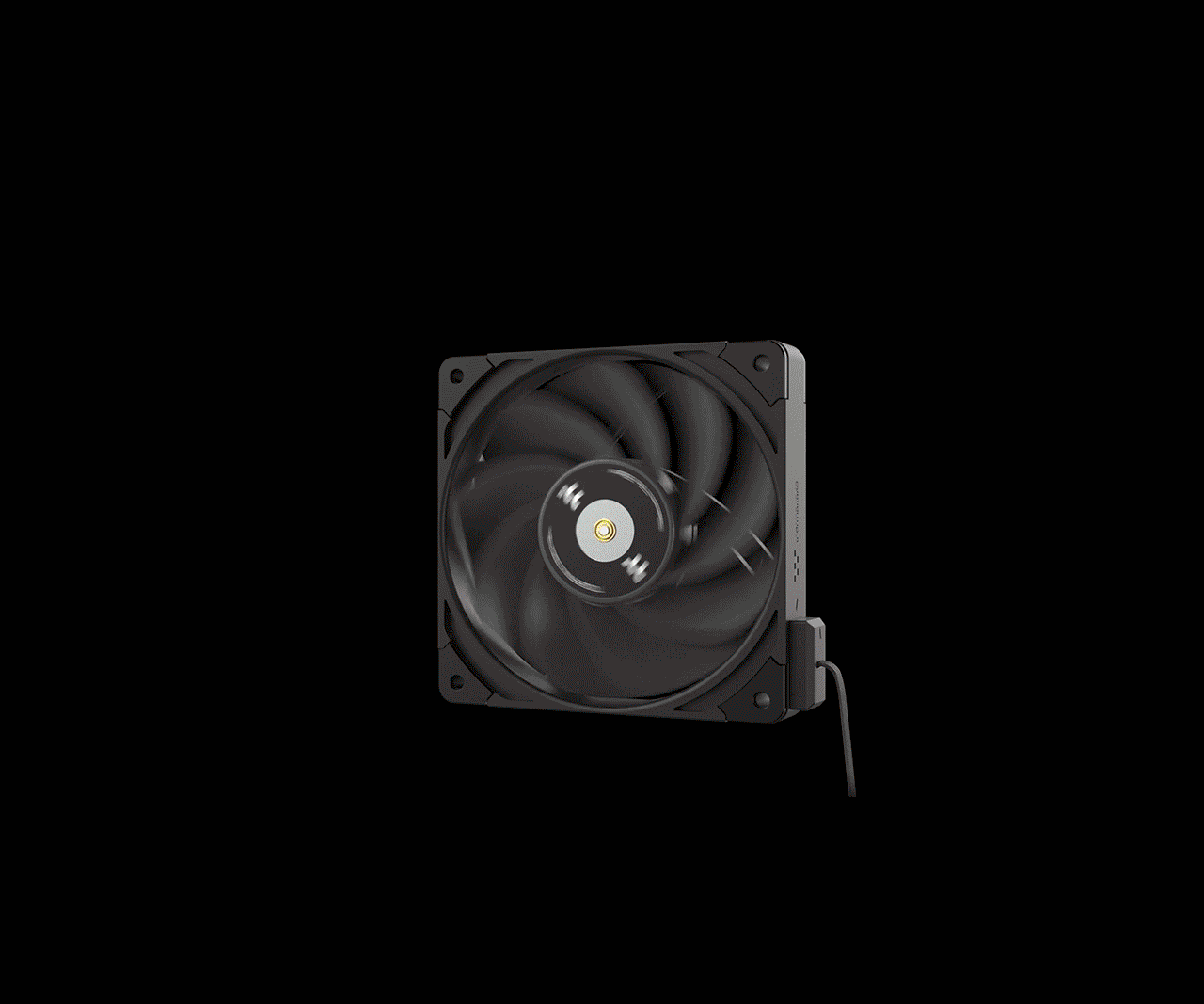 TOUGH FAN EX12 Pro 2個セット 120mm TOUGHFAN EX12 Pro High Static Pressure PC Cooling Fan White