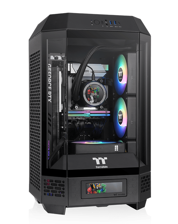 The Tower 250 Mini Tower Chassis with cooling support