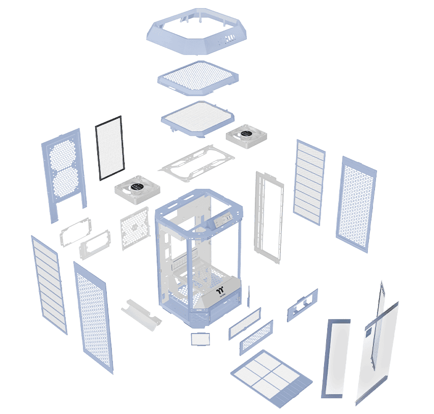 The Tower 250 Mini Tower Chassis