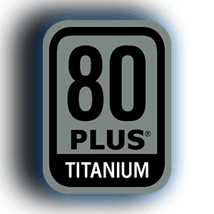 80 PLUS Titanium Certified