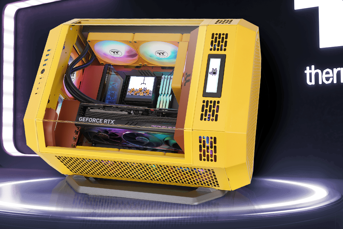 A Unique View - Horizontal Case Placement