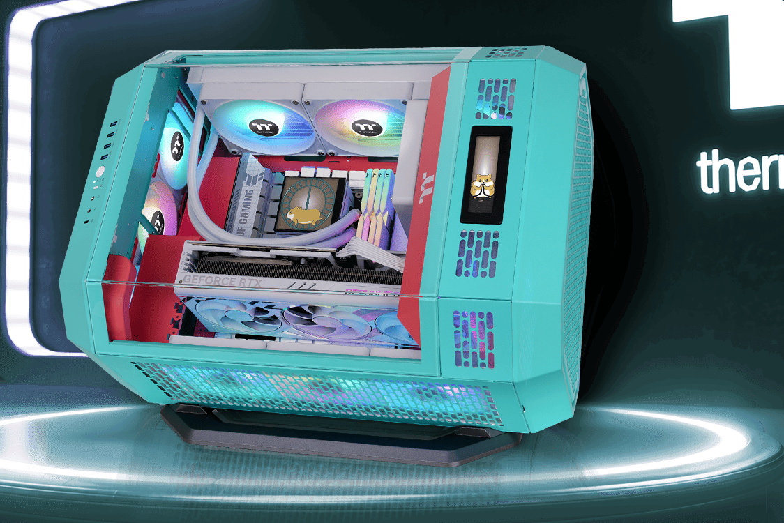 A Unique View - Horizontal Case Placement