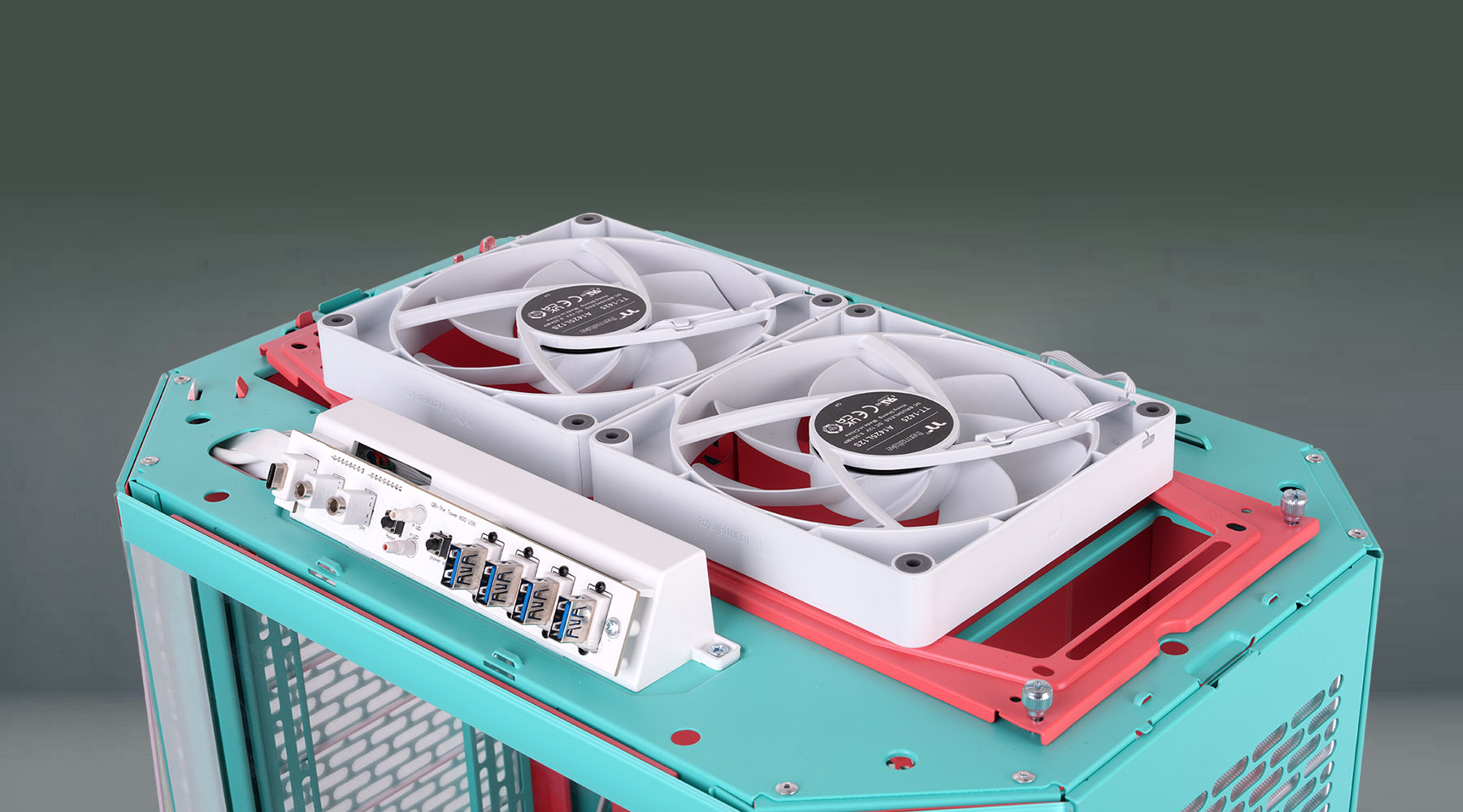 Two CT140 PC Cooling Fans Pre-installed