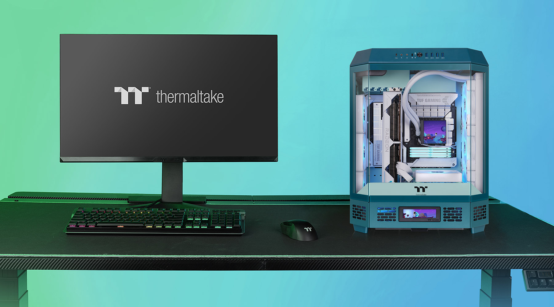 Tower 600 Chassis showcasing stand in action