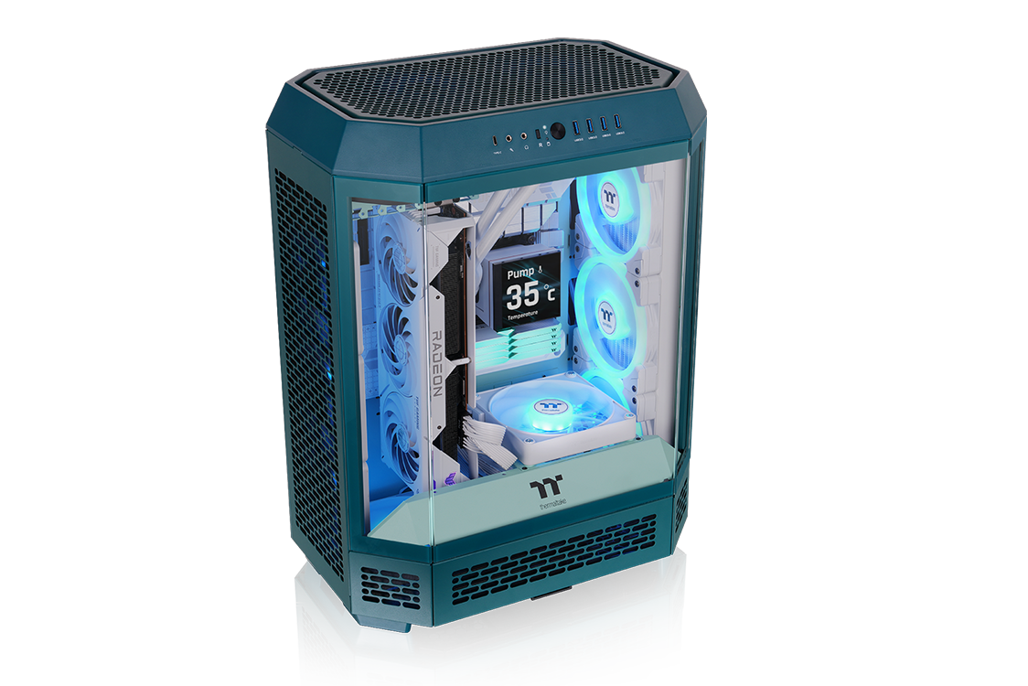 Supports up to a 420mm Radiator on the Right and a 360mm Radiator on the Left