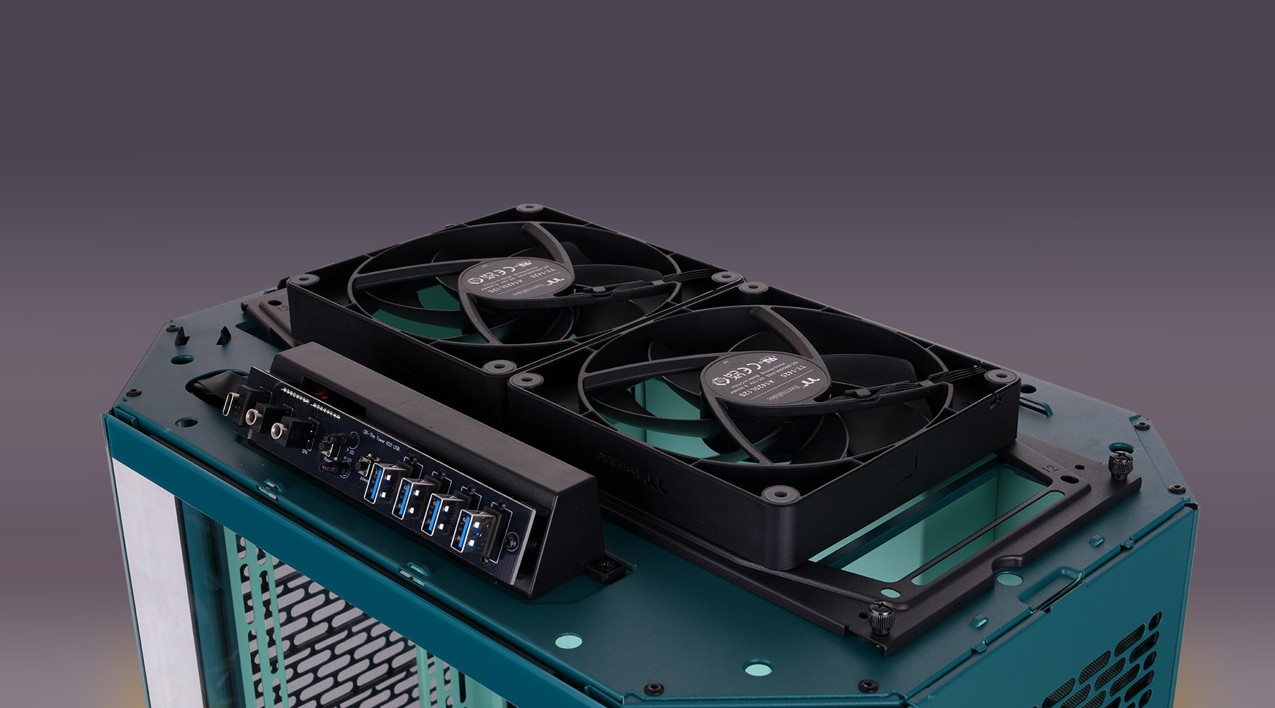 Two CT140 PC Cooling Fans Pre-installed