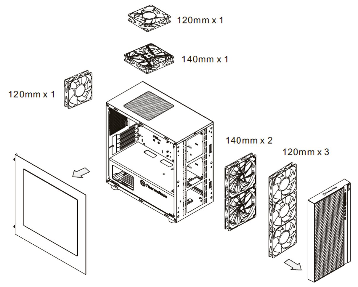 Thermaltake Versa h18. Thermaltake Versa h18 CA-1j4-00s1wn-00 Black. Корпус Термалтейк Верса h17. Thermaltake Versa h18 сборка. H 18 купить