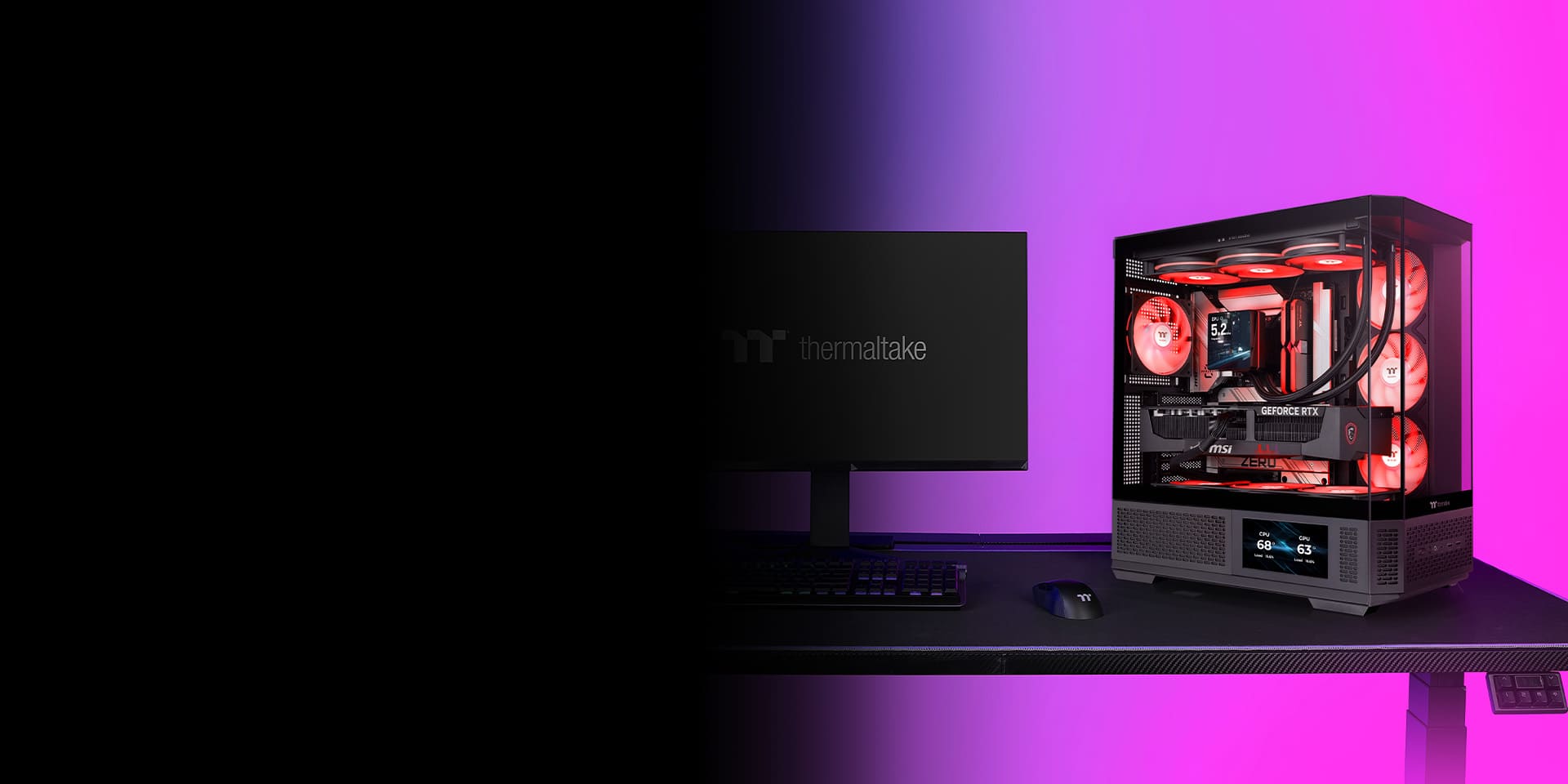 Thermaltake View 370 TG ARGB Mid Tower Chassis