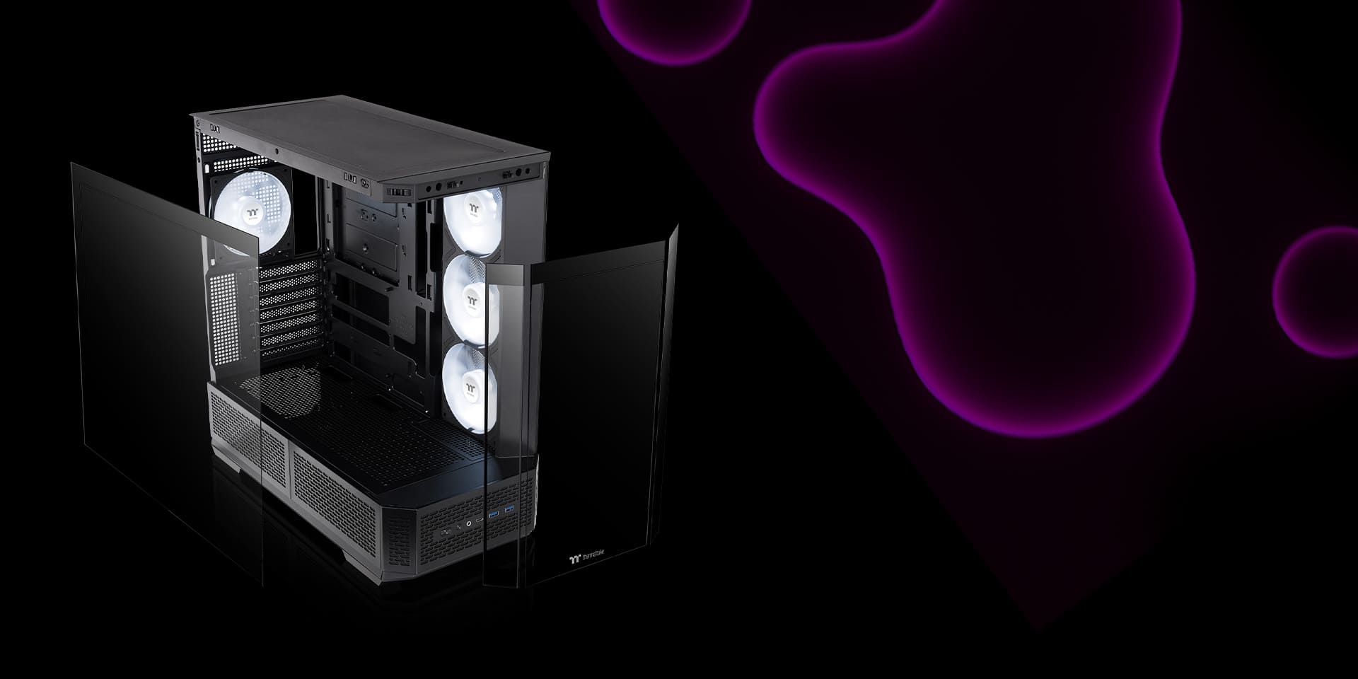 Thermaltake View 370 TG ARGB Mid Tower Chassis