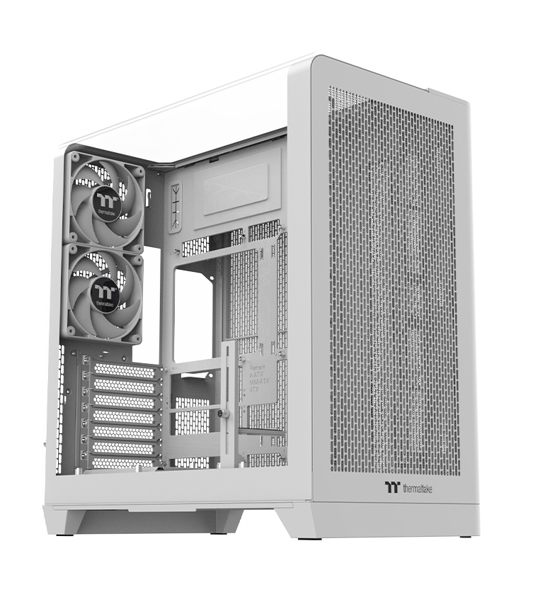 The Tower 250 Mint Strawberry Mini Tower Chassis with cooling support