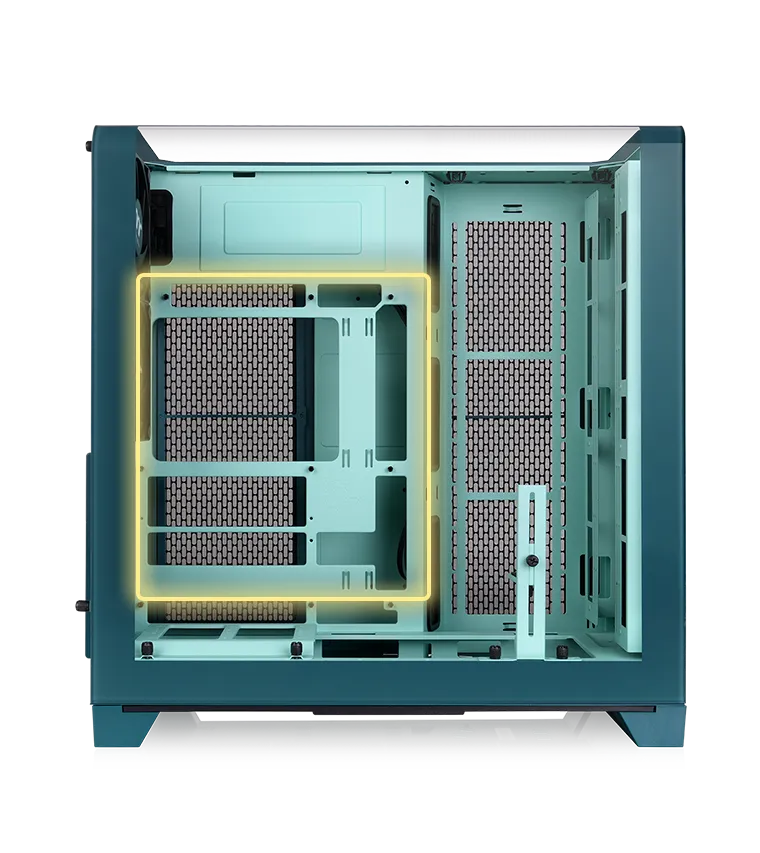 The Tower 250 Mint Strawberry Mini Tower Chassis