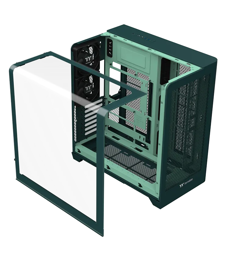 The Tower 250 Mint Strawberry Mini Tower Chassis