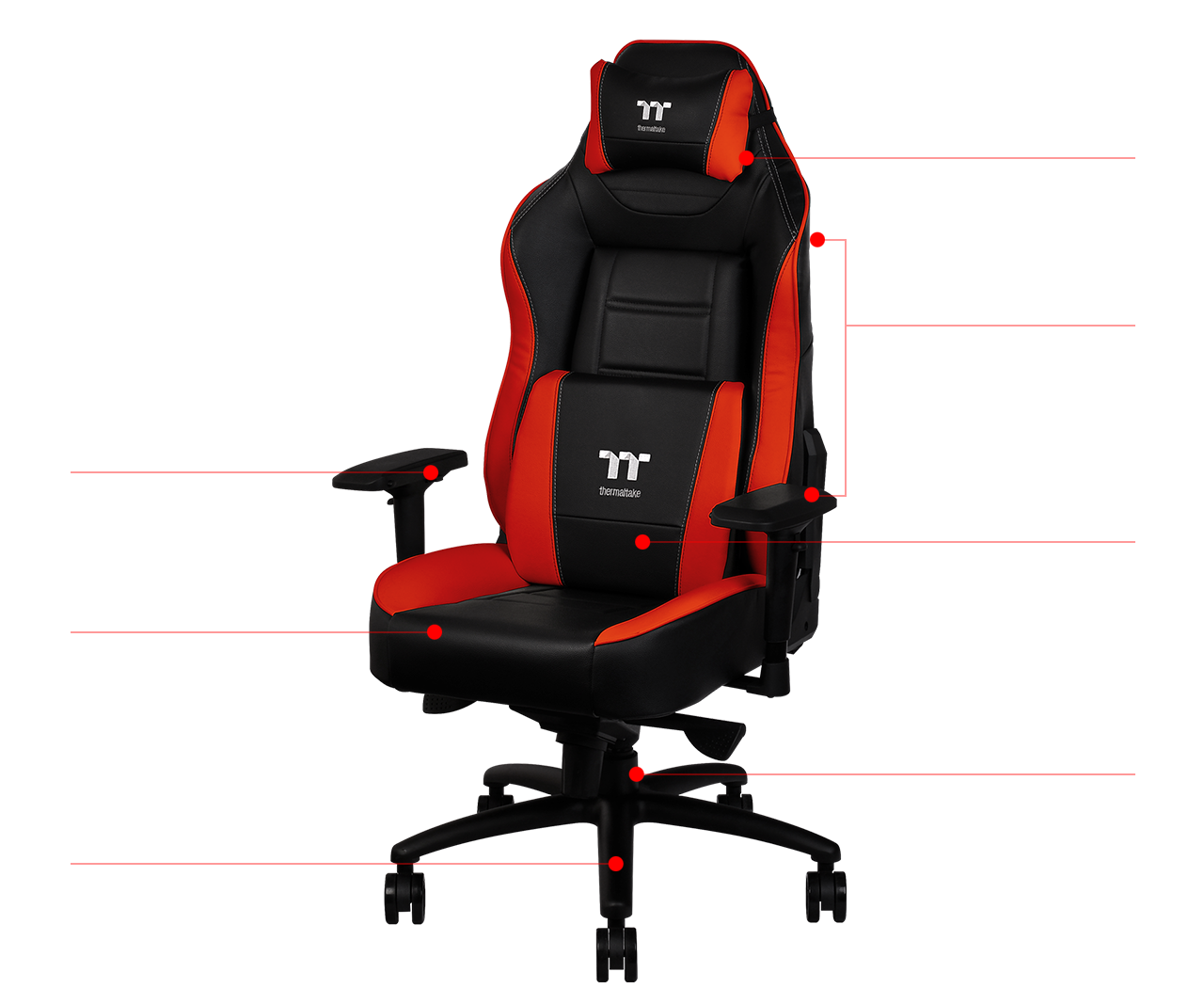 X Comfort Black Red Gaming Chair Regional Only