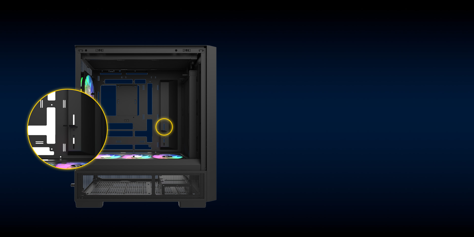Thermaltake S380 TG ARGB Mid Tower Chassis 