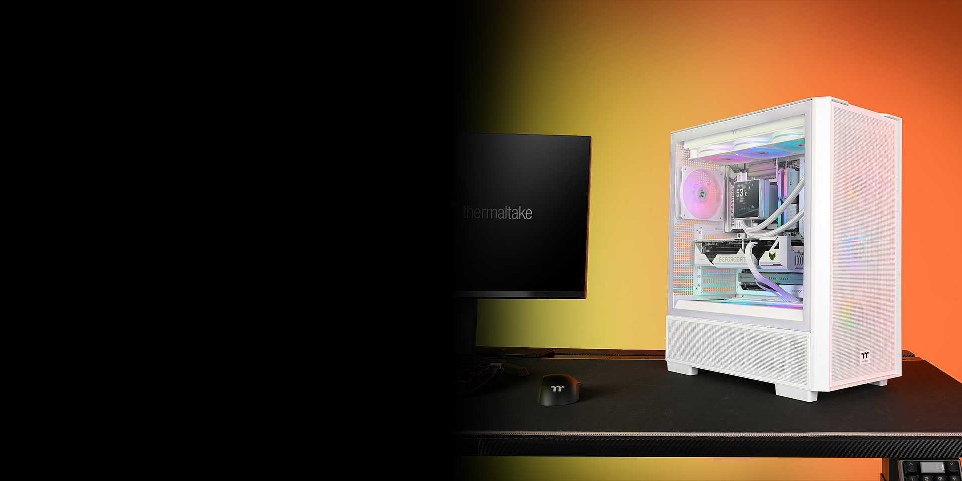 Thermaltake S380 TG ARGB Mid Tower Chassis 