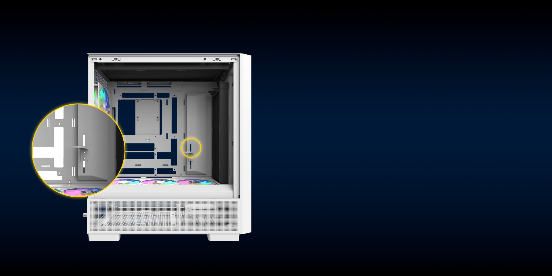 Thermaltake S380 TG ARGB Mid Tower Chassis 