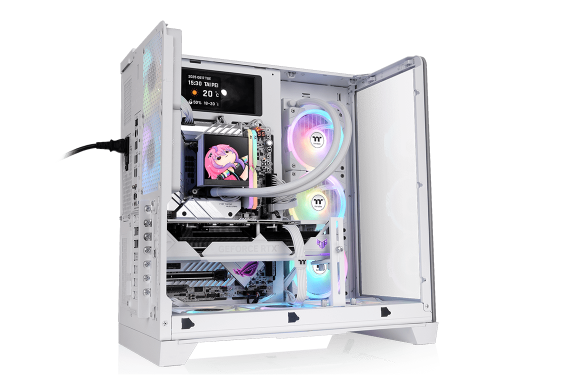 A Unique View - Horizontal Case Placement