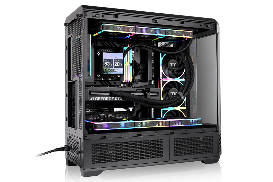 A Unique View - Horizontal Case Placement
