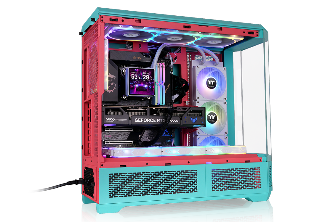 A Unique View - Horizontal Case Placement