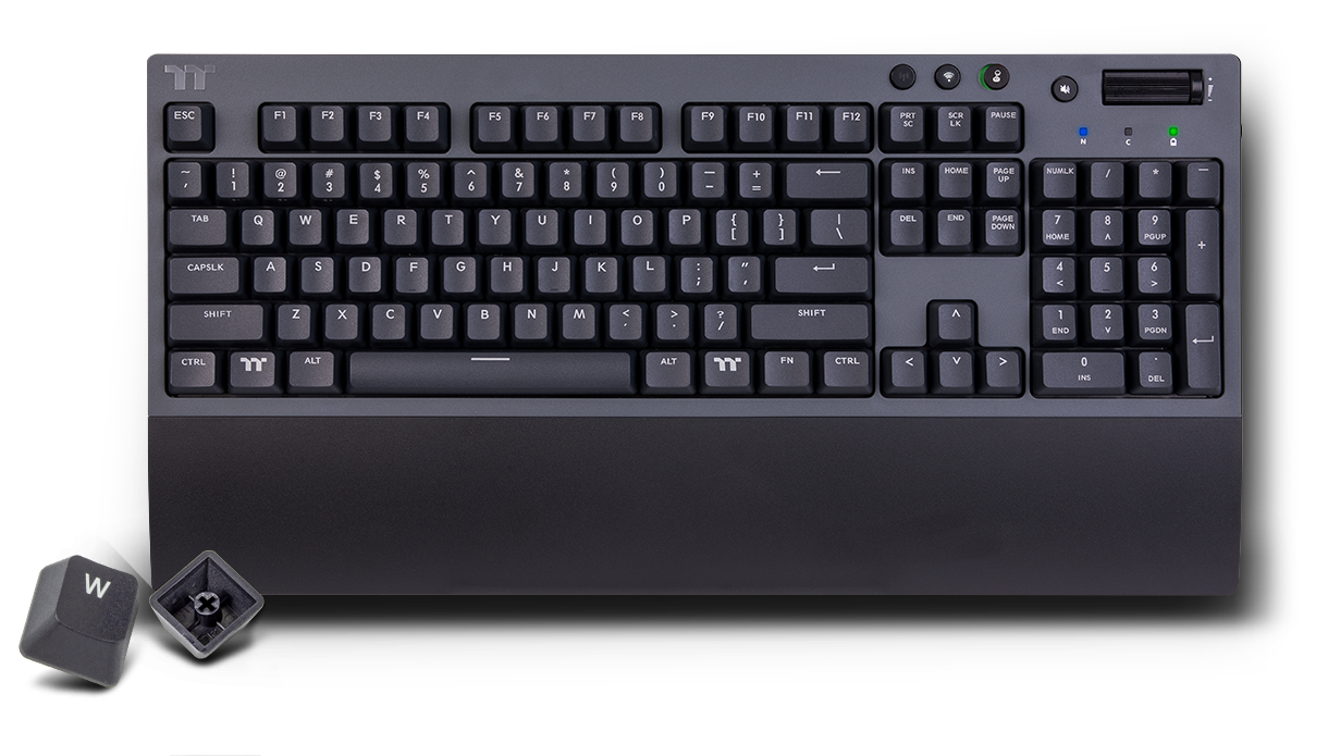 keychron k6 wireless aluminium rgb mechanical keyboard